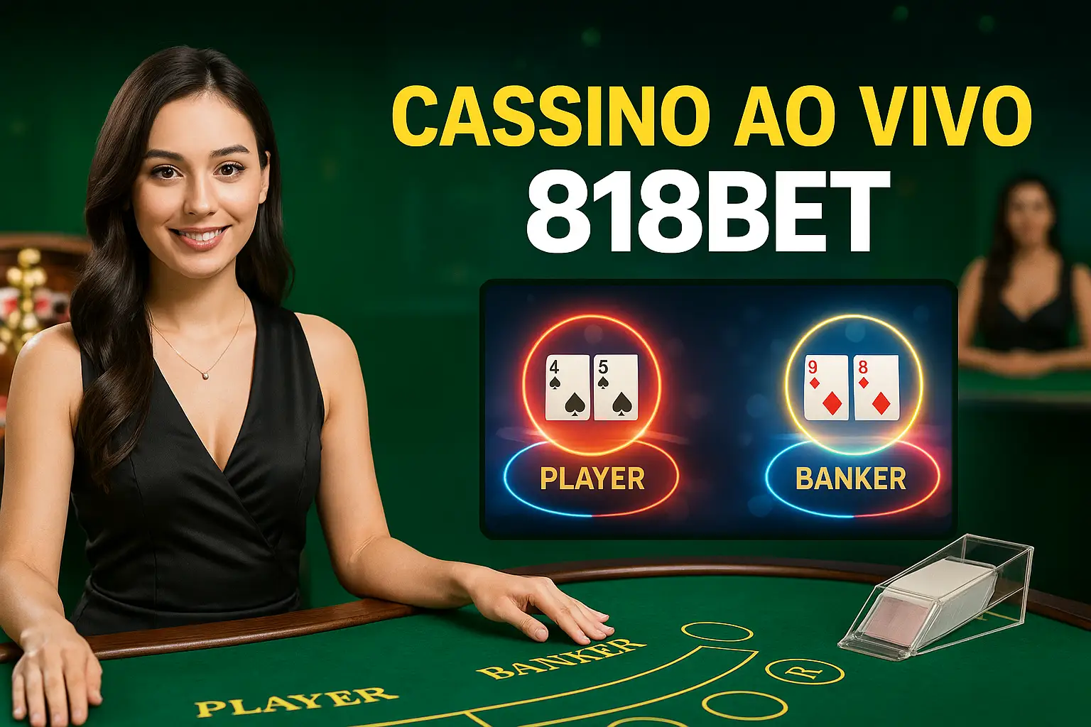 O 818BET Live Casino lança promoções regularmente