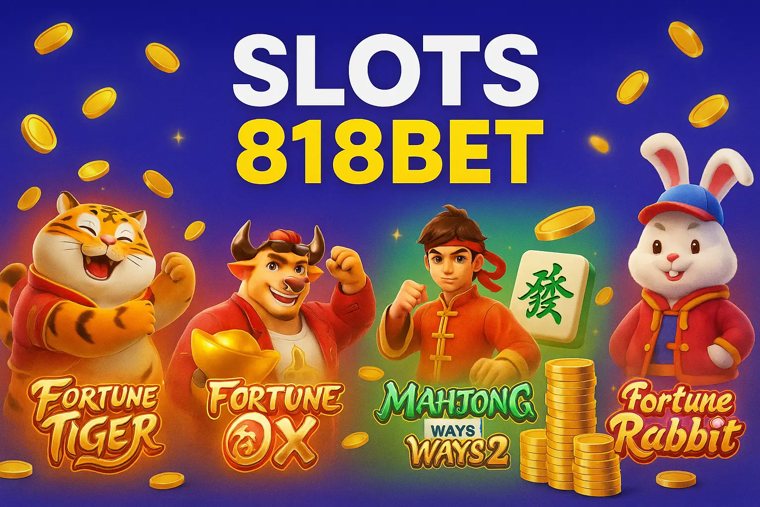 Explore o mundo das slot machines no 818BET Casino
